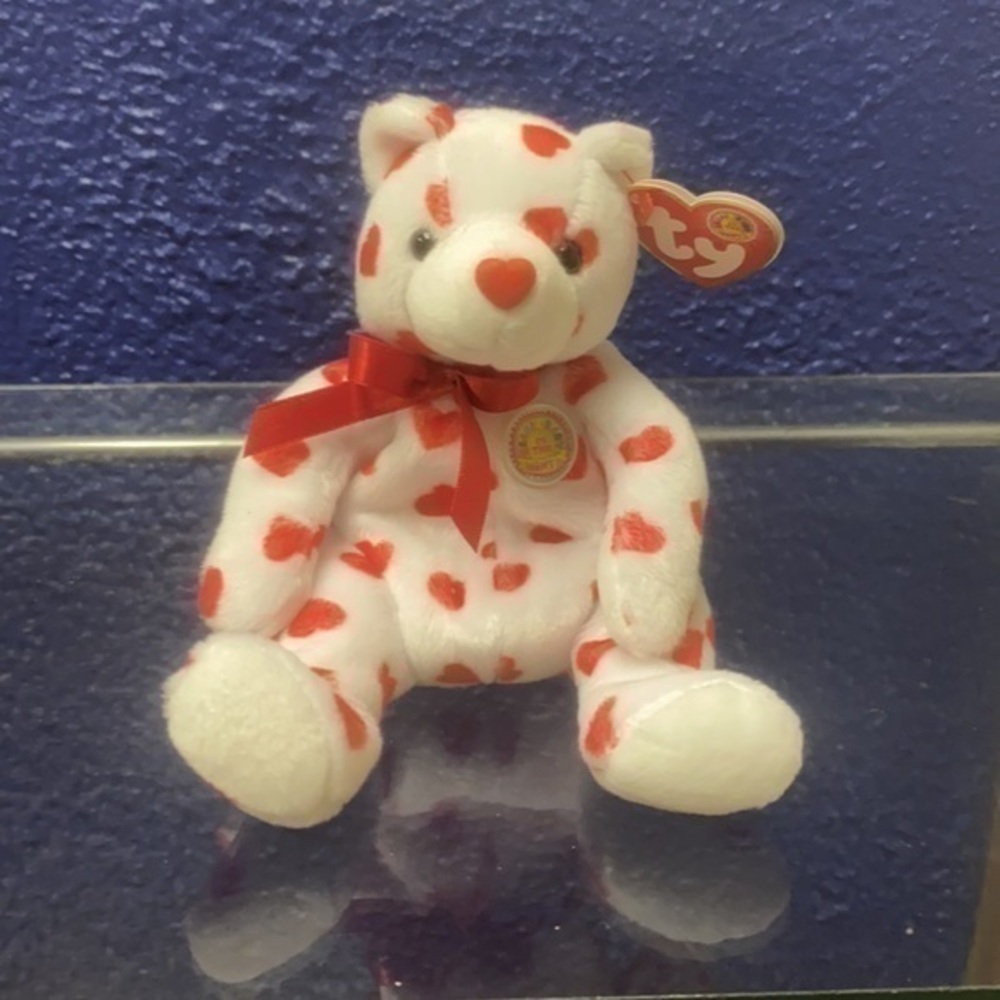 TY Beanie Baby - HEARTTHROB the Bear (BBOM February 2004) - Picture 2 of 5